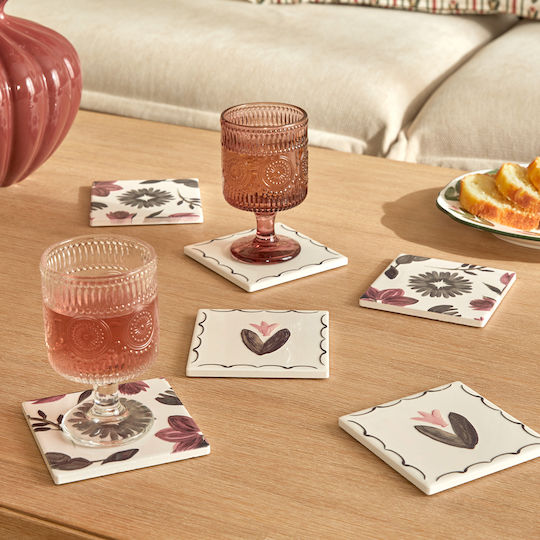 S-D Ina Glass Wine Glass Pink 210ml