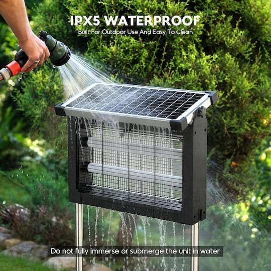 Lampa Solar Bugg Zapper with High Voltage Grid