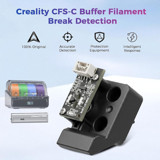 Creality Cfs-c Buffer Cl-cfs-c-dljc Modul de Detectare a Ruperii Filamentului Senzor Consumabil în Timp Real Protecție pentru Extruder Compatibil cu Imprimante 3D K1 Max K1c K1 K1 Se Accesoriu Original