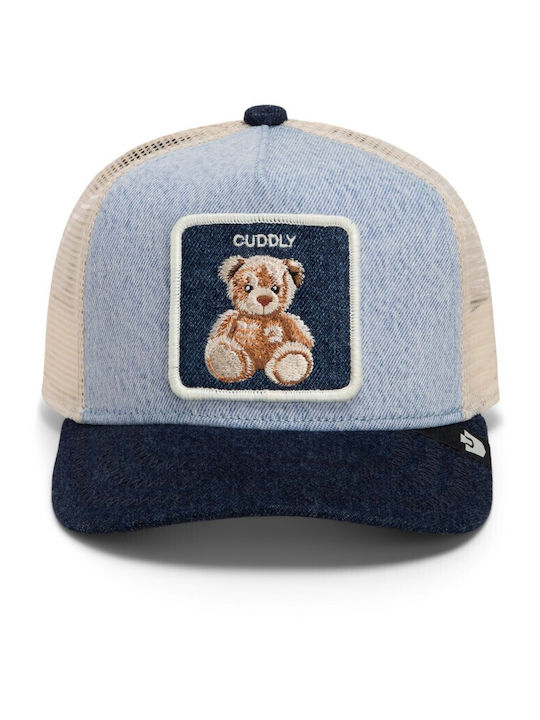 Goorin Bros Kinderhut Jockey Stoff Blau Goorin Bros Kinderhut Jockey Stoff Blau
