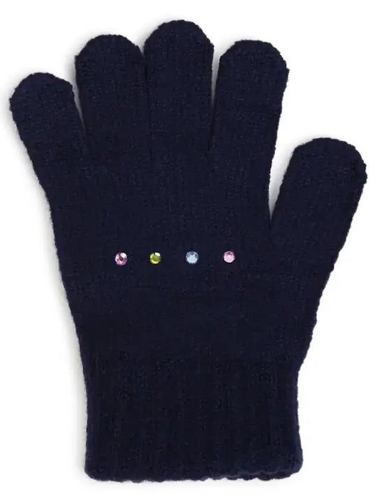 Kinderhandschuhe Gestrickt Blau