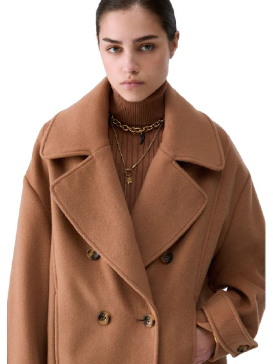 Navetta Γυναικείο Ημίπαλτο Light Brown