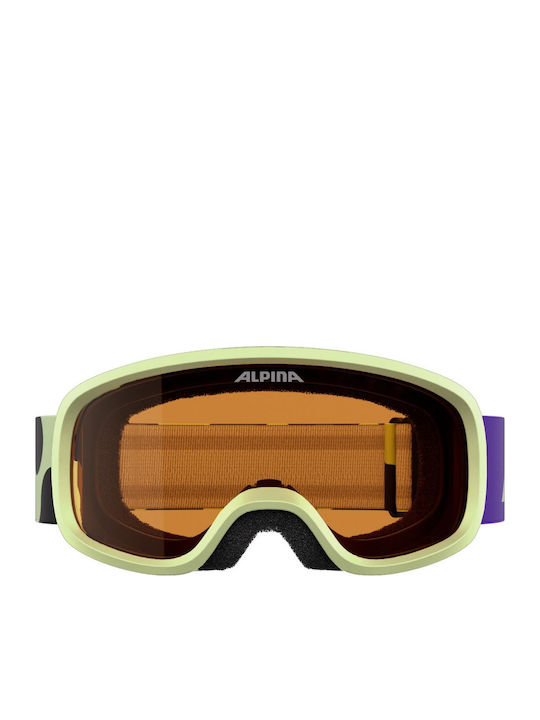 Alpina Piney 2.0 Kinder-Skibrille mit getöntem Glas