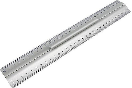 Wedo Plastic Ruler 30cm With Blue Handle