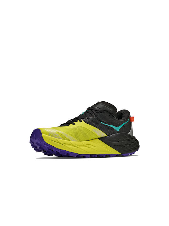 Speedgoat 7 Мъжки Спортни Обувки Trail Running Черни / Hoka Citrus