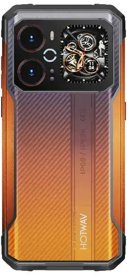 Hotwav Cyber 18 Dual SIM (8/256GB) Издръжлив Смартфон Оранжев