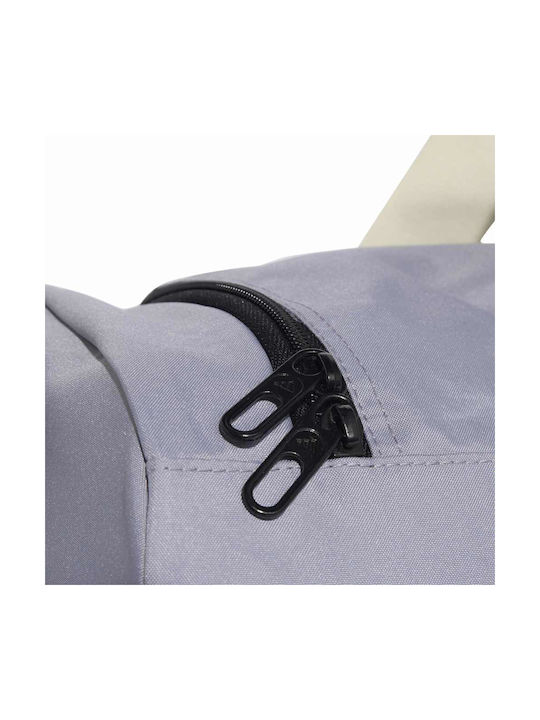adidas Linear Duffel Women's Shoulder Bag for Gym Grey