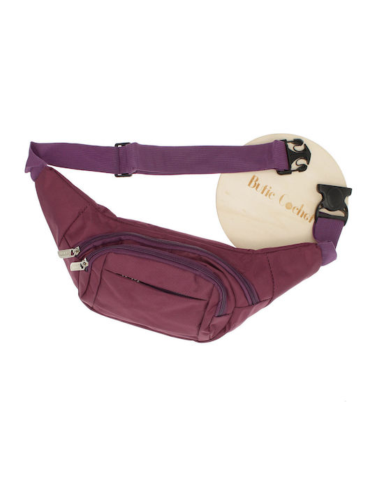 Borsetă de talie violet
