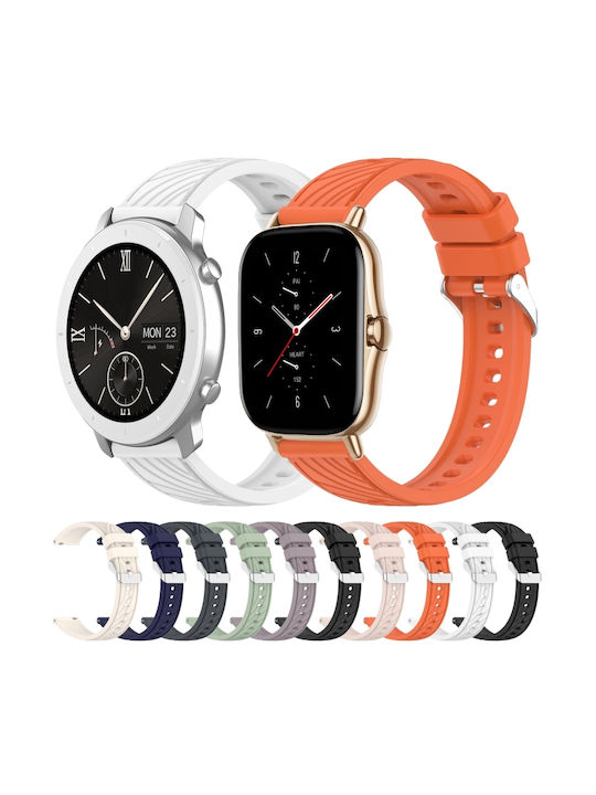 Силиконова каишка Оранжева (Amazfit GTS)