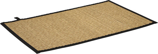 5Five Non-Slip Wooden Bath Mat Stemy 220356A Black 50x80cm