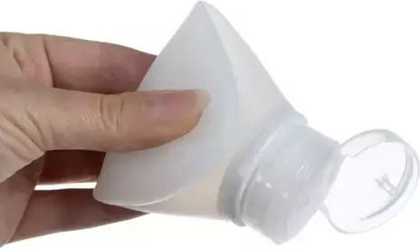 Trizand Reise- & Parfümfläschchen Transparente 10 Stück Mit Hülle