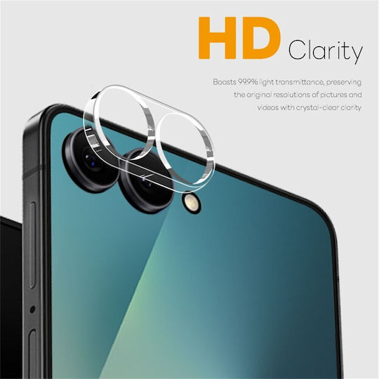 Northjo Camera Protection Tempered Glass Transparent for Samsung Galaxy Z Flip8 5g