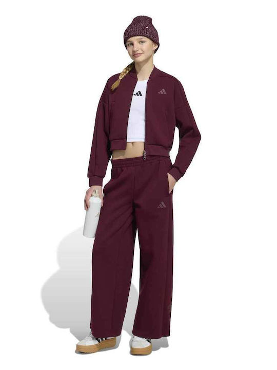 Kids Sweatshirt Cardigan Maroon 3s 3s