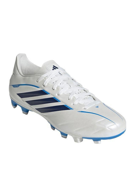 adidas Copa Pure Iv FG/MG Football Shoes with Cleats White adidas Copa Pure Iv FG/MG Football Shoes with Cleats White