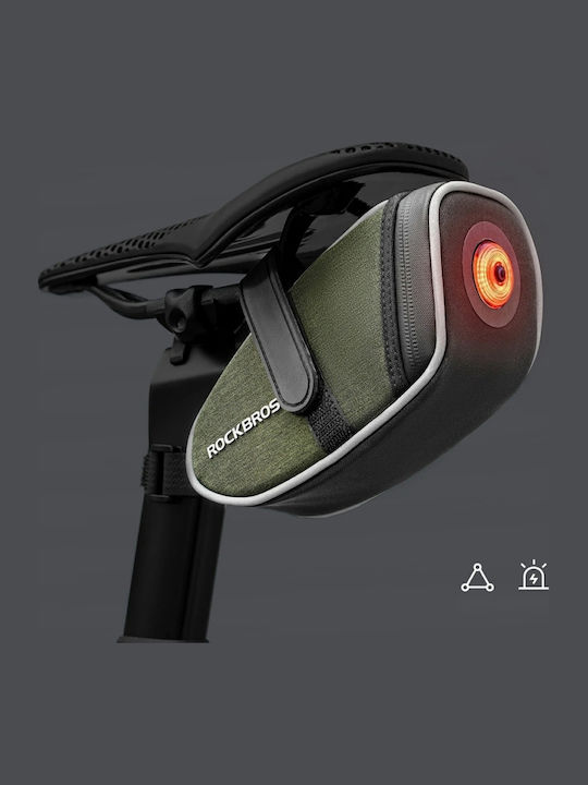 Rockbros Fahrradtasche Satteltaschen 0.45l Grün
