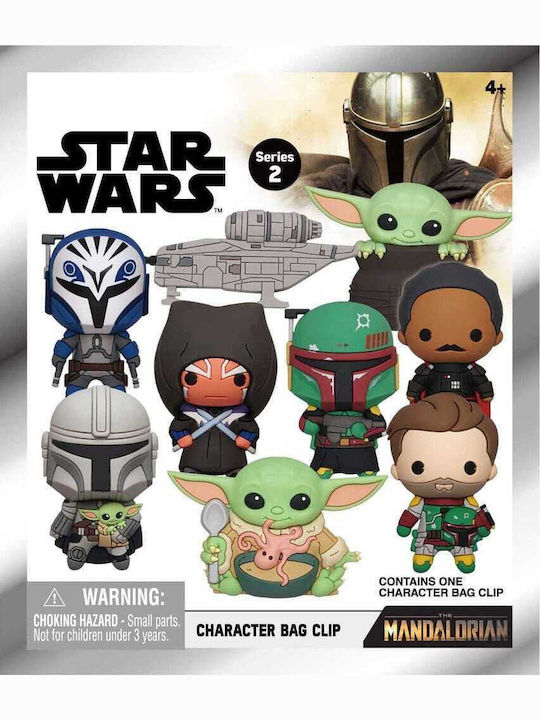 Star Wars Mandalorian 3d Foam Bag Clips Series 2 Display 24