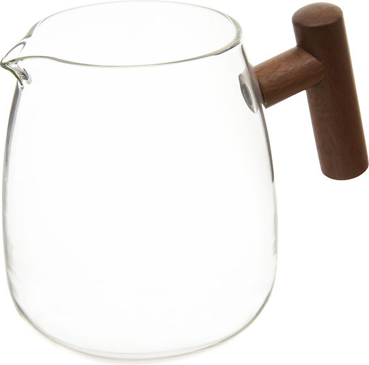 Ceainic cu Filtru din Sticlă Transparentă 800ml