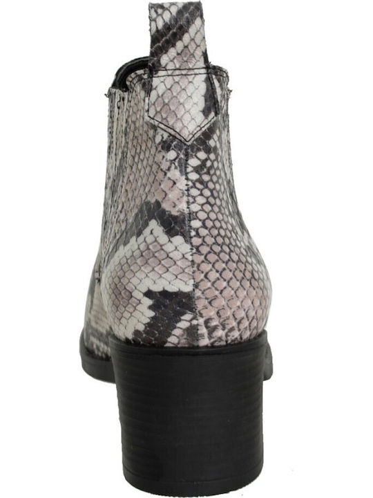 Damen Stiefeletten Grau Mit Pelz