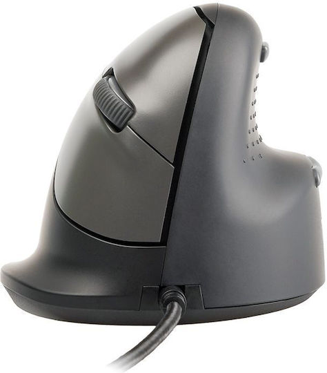R-Go Tools Maus He Break Verkabeltes Ergonomisches Vertikales Ποντίκι Schwarz