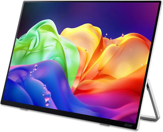 Acer PE160WUTs OLED HDR Touch Portable Monitor 16" 2880x1800 with 1ms GTG Response Time Silver