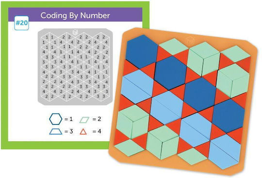 Learning Resources Explorers Math Mosaic STEM Εκπαιδευτικό Παιχνίδι για 5+ Ετών LER9470 (EN)
