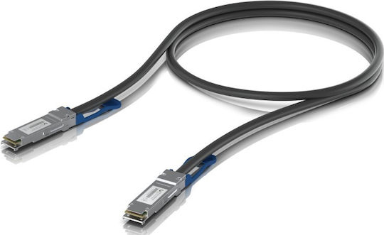Ubiquiti Direct Attach Copper Καλώδιο Δικτύου Ethernet 0.5m Μαύρο