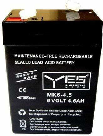 Yes Power MK6-4.5 Μπαταρία UPS με Χωρητικότητα 4.5Ah και Τάση 6V