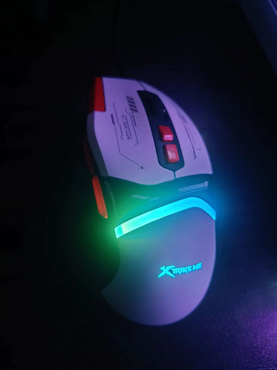 Xtrike Me GM-325 RGB Геймърска мишка 7200 DPI Черна