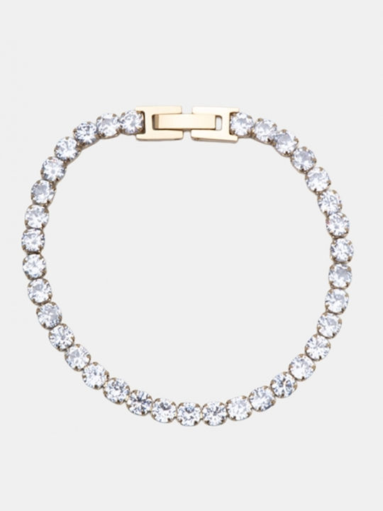 Armband Strass 4966009-Gold