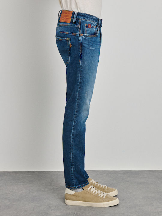 Männer Jeanshose Blau