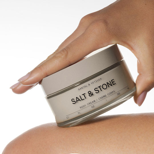 Salt & Stone Feuchtigkeitsspendende Körpercreme 200ml