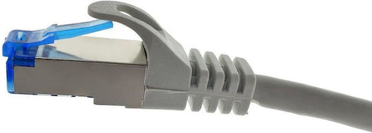 Lanberg S/FTP Cat.6a (Gigabit) Καλώδιο Δικτύου Ethernet 20m Γκρι