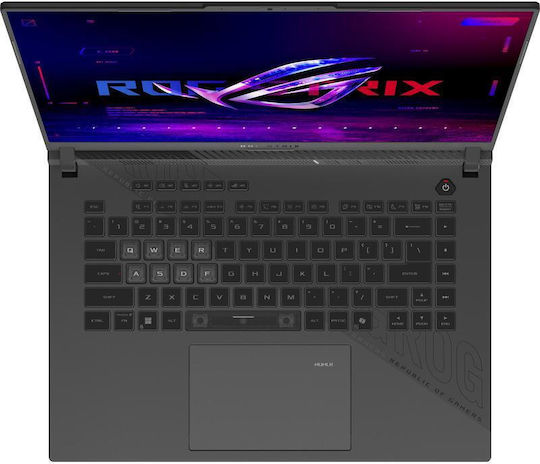 Asus ROG Strix G16 G614PM-RV262 16" FHD+ 165Hz (Ryzen 9-8940HX/16GB/512GB SSD/GeForce RTX 5060/Fără sistem de operare) (Tastatură US)