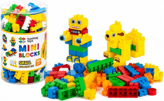 Cuburi de construit Mini Blocks 144 bucăți