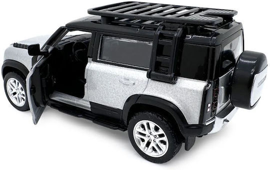 Jamara Metal Static Model Car Silver Scale 1:43 11.5x4.7x4.7cm