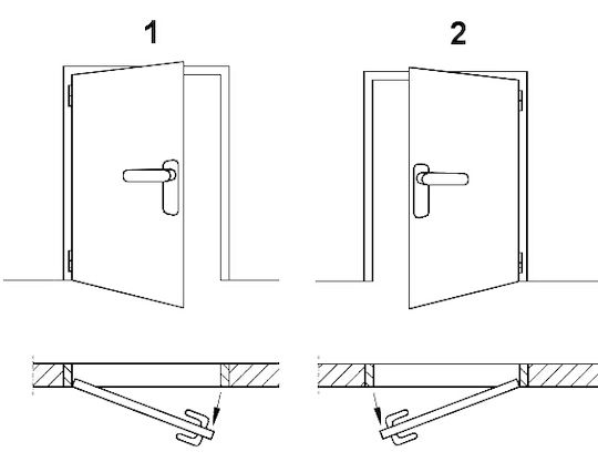 Hartte Electromagnetic Lock with Left Placement