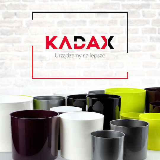 Kadax Pflanzentöpfe Weiß