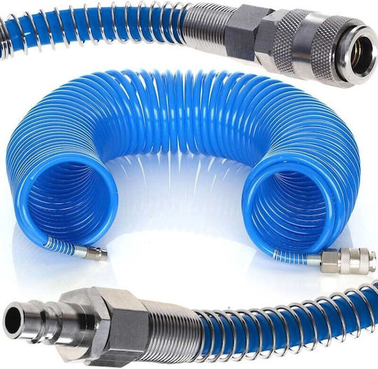 Kit de suflare Tagred furtun spirală 20 m 8 bar + pistol de suflare din 6 piese Top112102