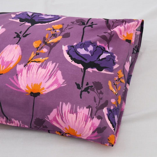 Heinner Set Husă pentru pilotă 100% bumbac 180x200cm Semidublă cu față de pernă și 1 cearșaf Nuvia