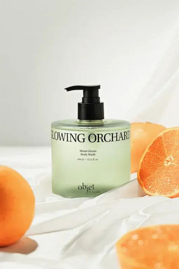 Парфюмиран интензивно хидратиращ душ гел Kundal Objet Moist Gleam Body Wash 450 мл