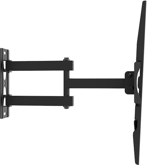 Maclean Energy MC-191 Βάση Τηλεόρασης Τοίχου έως 55" και 30kg Μαύρο