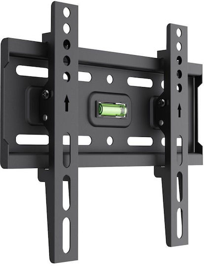 Maclean Energy MC-189 Βάση Τηλεόρασης Τοίχου έως 43" και 45kg Μαύρο