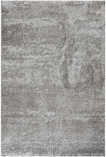 Polcarpet Wohnzimmer Teppich Zottelig 133x190cm Graue