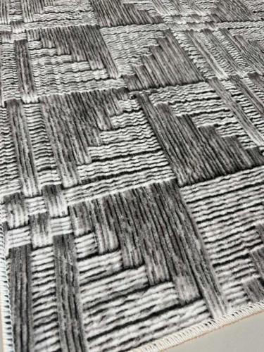 Linea Home 2608 Non-Slip Runner Rug Black 75x200cm