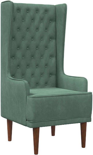 Scaun De Relax Velur Albastru Deschis 64x64x131cm