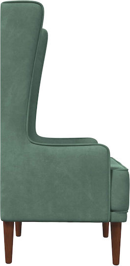 Scaun De Relax Velur Albastru Deschis 64x64x131cm