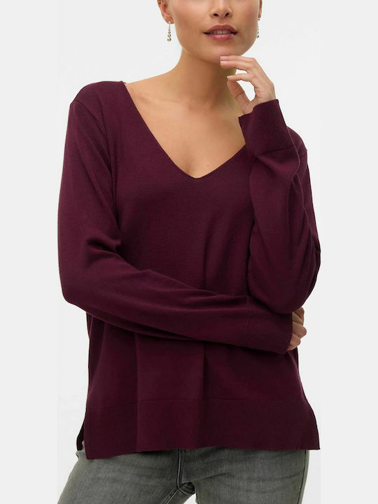Vero Moda Πουλόβερ Windsor Wine