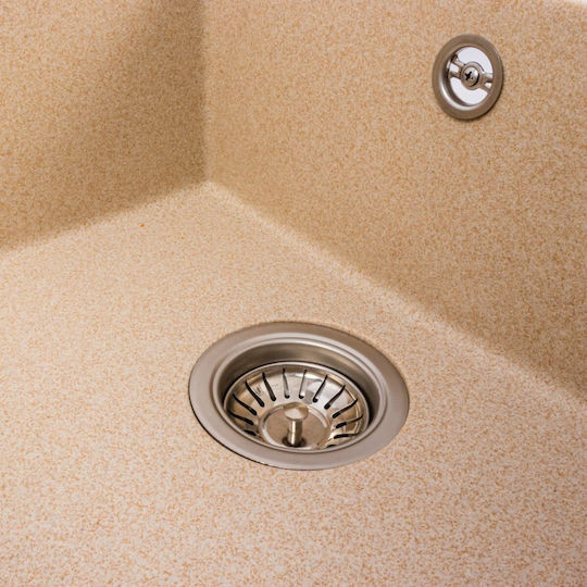 Zelto 7950 Magnum Drop-In Kitchen Sink from Liquid Granite M79xP50cm Safari