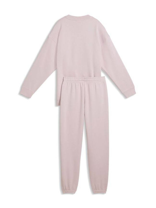 Sweet Kids Sweatpants Set Misty Rose 2 Pieces
