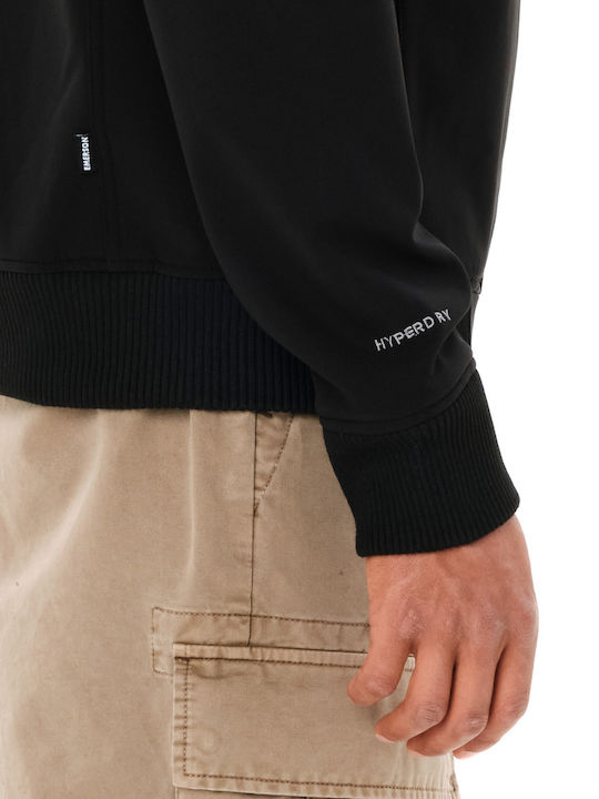 Bonded Herren Bomber Wasserdicht Schwarze